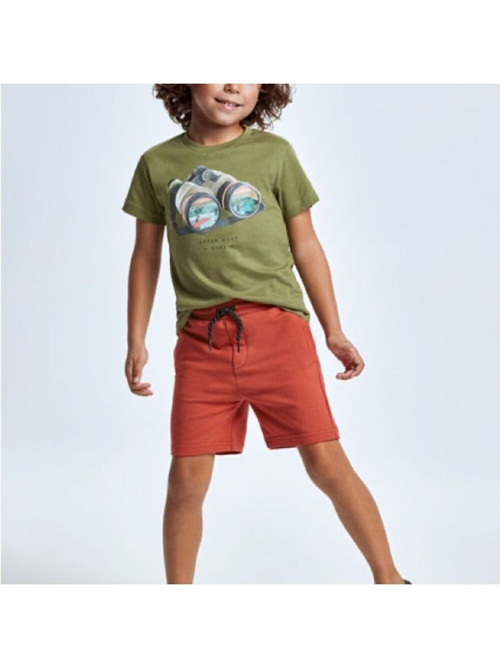 Size 3 Toddler Boys Mayoral Brick Red Kids Shorts